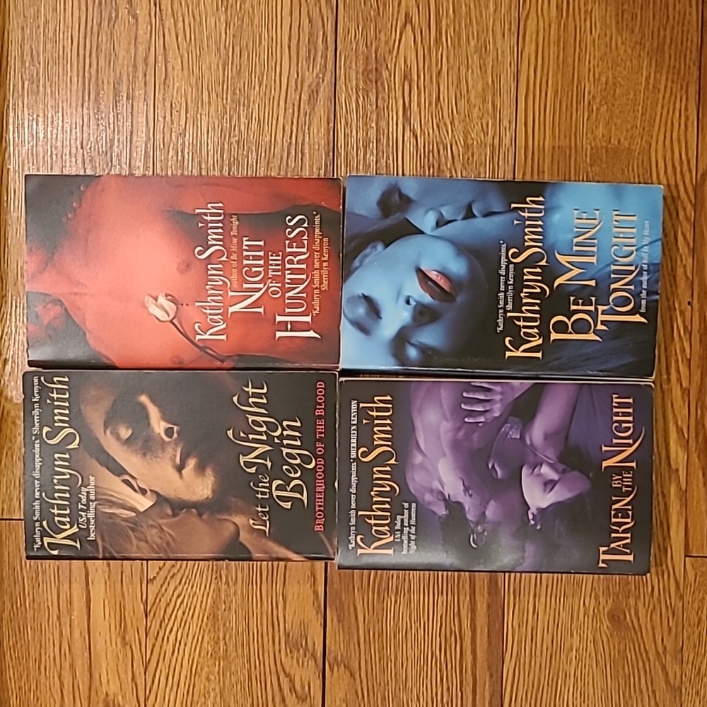 4 Kathryn Smith Paperback Vampire Novels (Bundle)